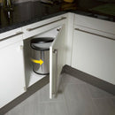 Hailo Schrank-Mülleimer Compact-Box 15 L Größe M Edelstahl 3555-101