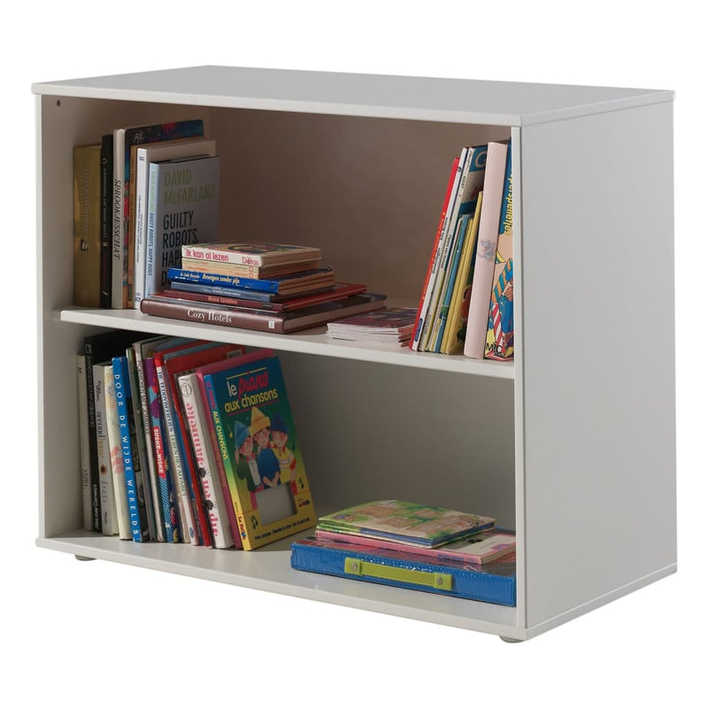 Vipack Bücherregal Pino 2 Fächer Holz Weiß