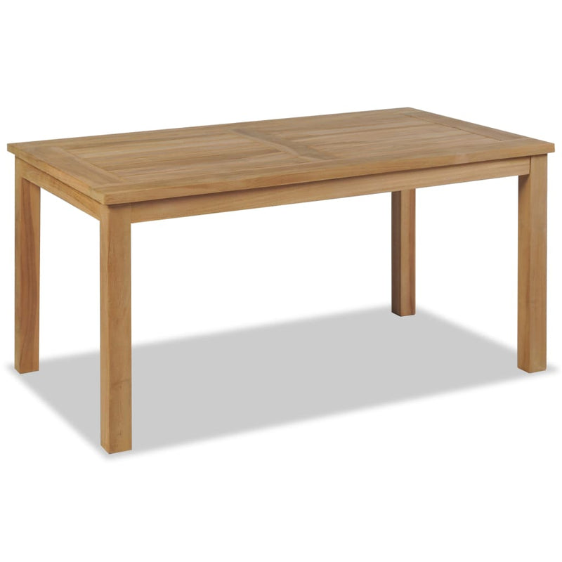 Couchtisch 90x50x45 cm Massivholz Teak