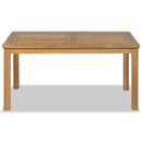 Couchtisch 90X50X45 Cm Massivholz Teak