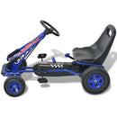Pedal Go-Kart Mit Verstellbarem Sitz