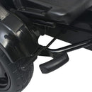 Pedal Go-Kart Mit Verstellbarem Sitz Schwarz