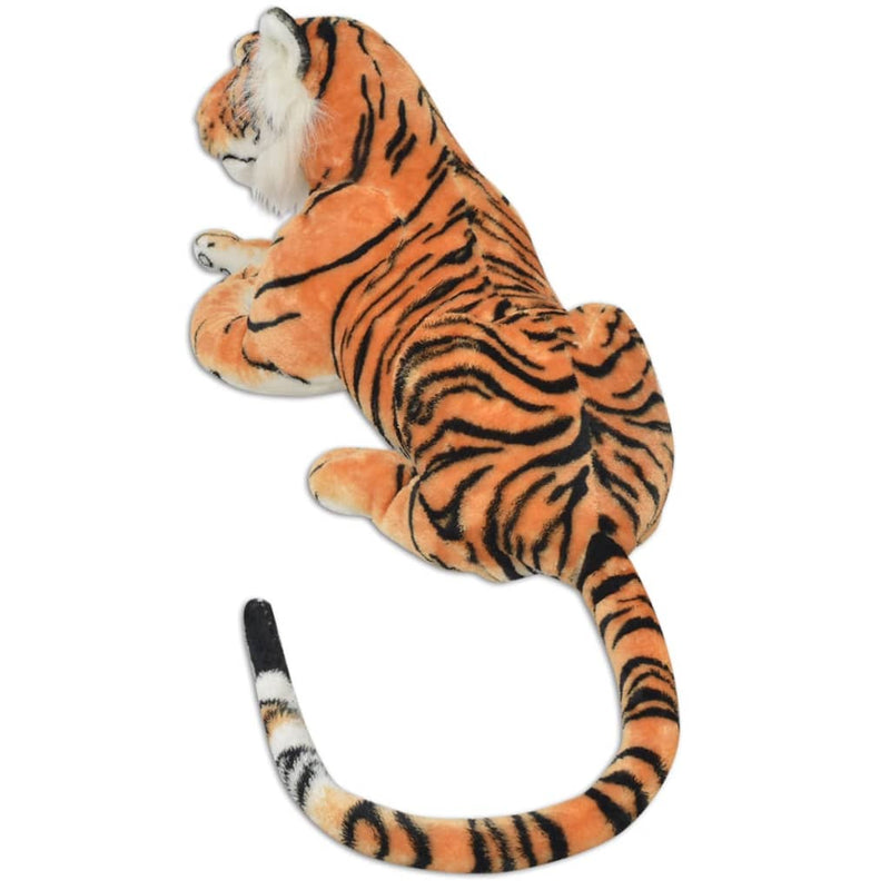 Tiger Kuscheltier Plüsch Braun XXL