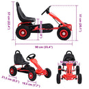 Pedal Go-Kart Mit Luftreifen