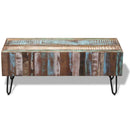 Couchtisch Altholz Massiv 100X50X38 Cm