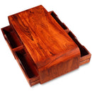 Couchtisch Massivholz Palisander 90X40X35 Cm