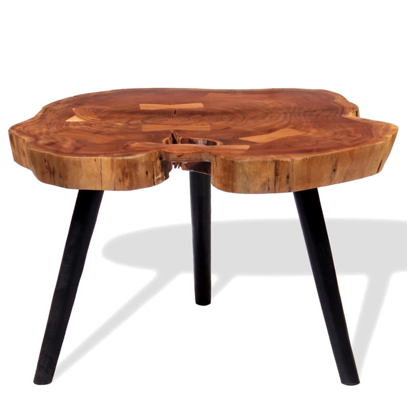 Couchtisch Massivholz Akazie (55-60)x40 cm