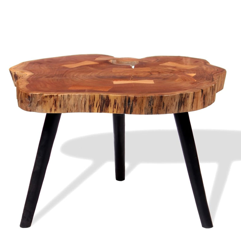 Couchtisch Massivholz Akazie (55-60)x40 cm