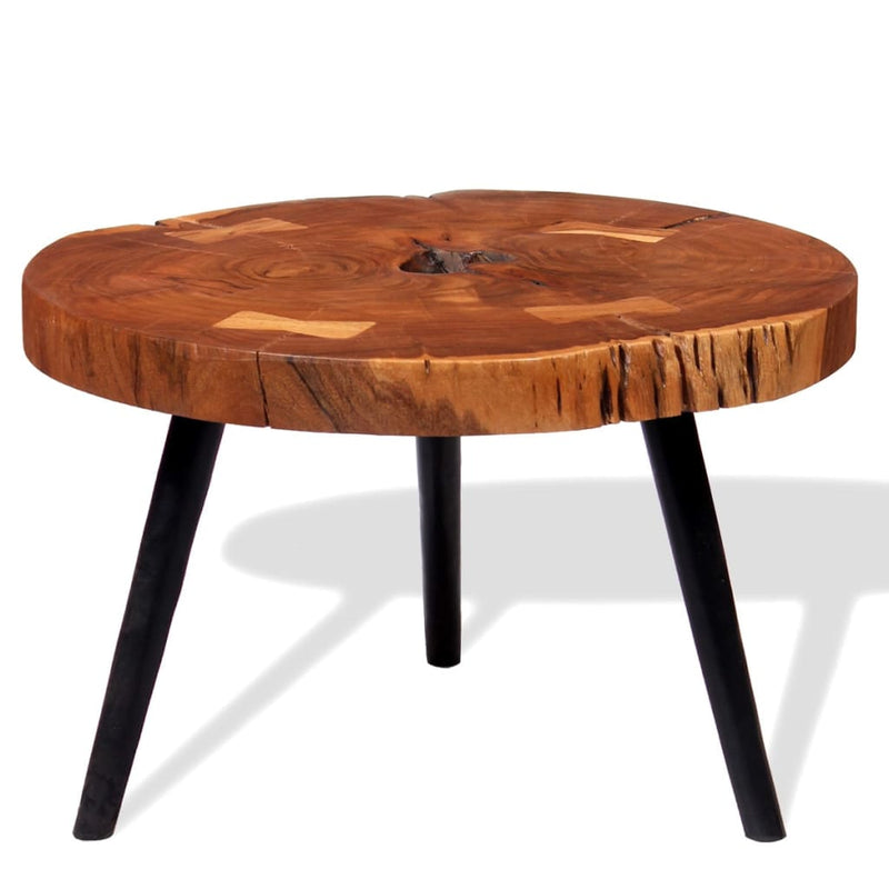 Couchtisch Massivholz Akazie (55-60)x40 cm