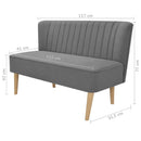Sofa Stoff 117X55,5X77 Cm