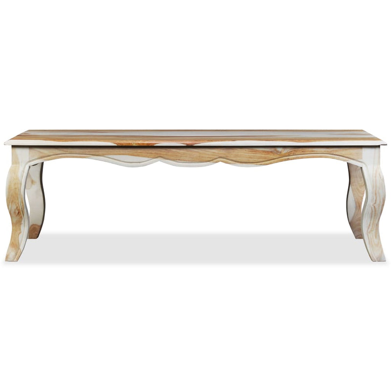 Couchtisch Massivholz 110 x 60 x 35 cm