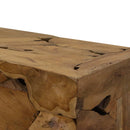 Couchtisch 90X50X30 Cm Teakholz Braun