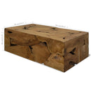 Couchtisch 90X50X30 Cm Teakholz Braun
