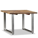 Couchtisch Altholz Massiv 55X55X40 Cm