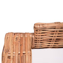 -Sofa Natürliches Rattan