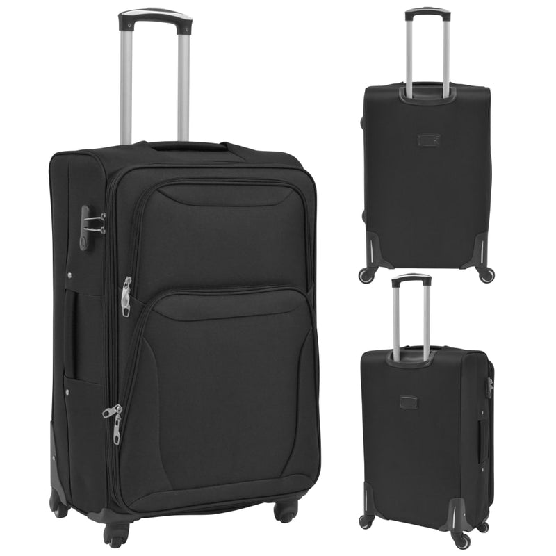 3-Tlg. Weichgepäck Trolley-Set