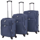 3-Tlg. Weichgepäck Trolley-Set