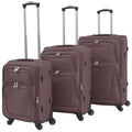 3-Tlg. Weichgepäck Trolley-Set