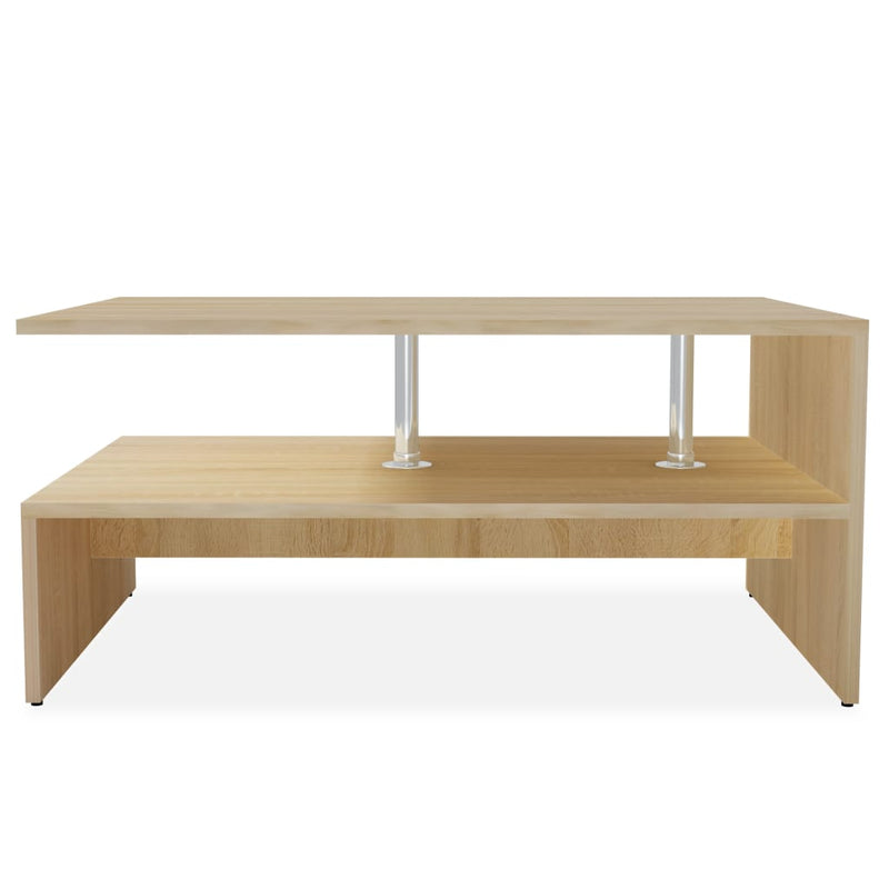 Couchtisch Holzwerkstoff 90x59x42 cm Eiche