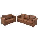 Sofa 137X73X82 Cm Wildleder-Optik