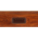 Schreibtisch Massivholz Mit Honigfarbenem Finish 110X50X76 Cm