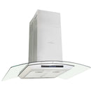 Insel-Dunstabzugshaube 90 Cm Lcd Touch-Sensor 756 M³/H Led
