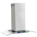 Insel-Dunstabzugshaube 90 Cm Lcd Touch-Sensor 756 M³/H Led