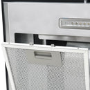 Insel-Dunstabzugshaube 90 Cm Edelstahl 756 M³/H Led