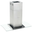 Insel-Dunstabzugshaube 90 Cm Edelstahl 756 M³/H Led