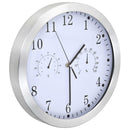 Wanduhr Mit Quarzwerk, Hygrometer Und Thermometer 30 Cm