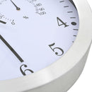 Wanduhr Mit Quarzwerk, Hygrometer Und Thermometer 30 Cm
