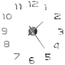 3D-Wanduhr Modernes Design 100 Cm Xxl N