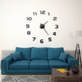 3D-Wanduhr Modernes Design 100 Cm Xxl N