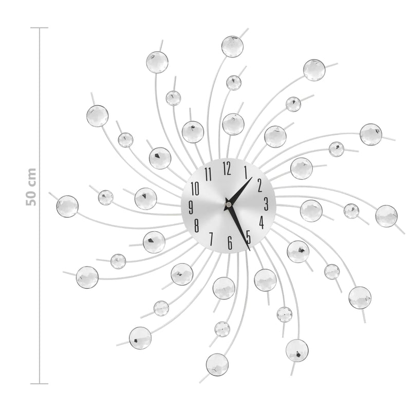 Wanduhr mit Quarzwerk Modernes Design 50 cm