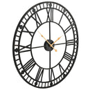 Wanduhr Vintage Mit Quarzwerk Metall 60 Cm Xxl