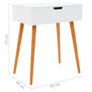 Schminktisch Mit Spiegel Mdf 60 X 40 X 75 Cm