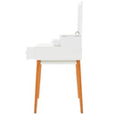 Schminktisch Mit Spiegel Mdf 60 X 50 X 86 Cm