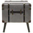 Couchtisch Mdf Und Aluminium 102X51X47,5 Cm