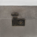 Couchtisch Mdf Und Aluminium 102X51X47,5 Cm