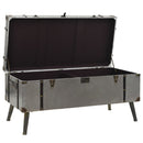 Couchtisch Mdf Und Aluminium 102X51X47,5 Cm