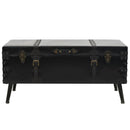 Couchtisch Mdf Und Stahl 102X51X48 Cm