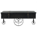 Couchtisch Mdf Und Tannenholz 110X55X43 Cm