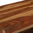Couchtisch Massivholz Palisander Honigbraun 110X50X37 Cm
