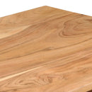 Schreibtisch Akazienholz Massiv 118 X 45 X 76 Cm