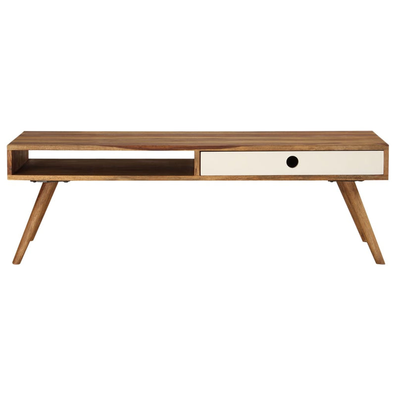 Couchtisch 110x50x35 cm Massivholz Palisander