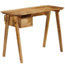 Schreibtisch 110X50X76 Cm Mango Massivholz