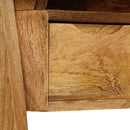 Schreibtisch 110X50X76 Cm Mango Massivholz