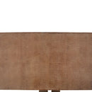 Couchtisch Massivholz Tanne 91X51X38 Cm Braun
