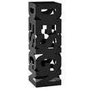 Schirmhalter Schirmständer Gehstock Stahl Quadratisch 48,5 Cm