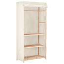 Kleiderschrank Mit 3 Ebenen 79 X 40 X 170 Cm